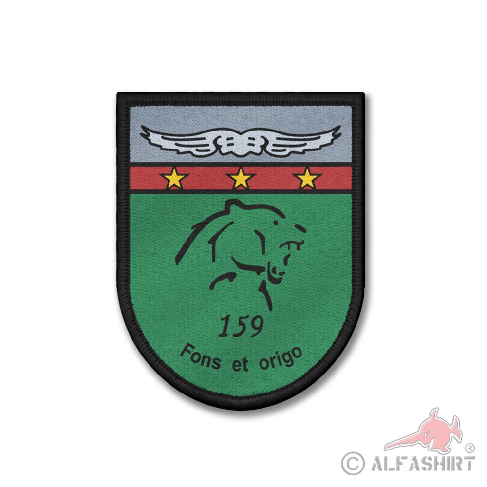 Patch HFlgStff 159 Rheine-Bentlage Heeresfliegerstaffel 9x7cm#44051