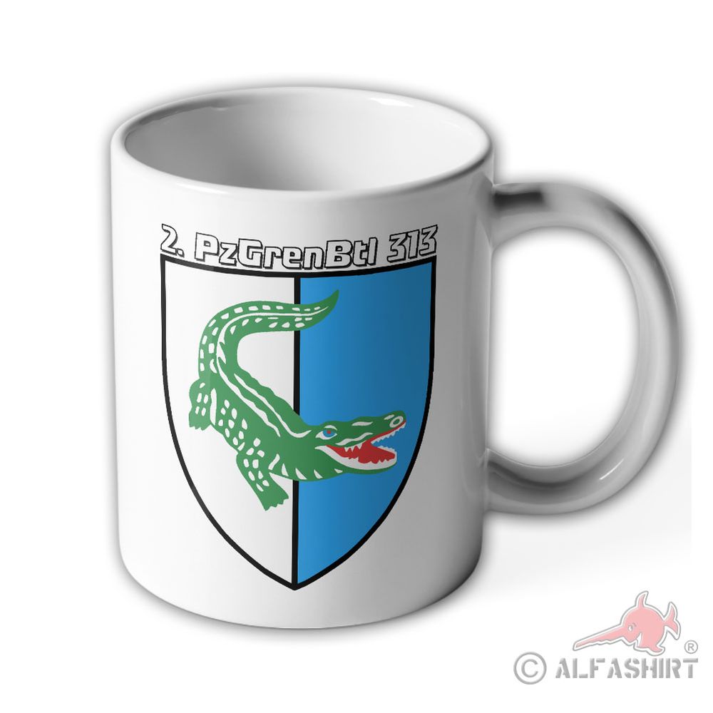 Tasse 2 Kompanie PzGrenBtl Panzergrenadierbataillon 313 Brigarde 31 Varel #42925