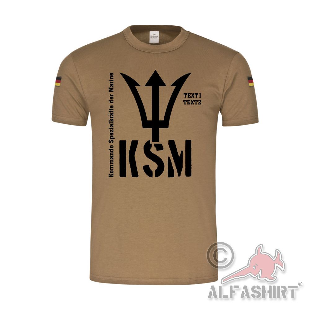 BW tropical shirt customizable KSM Command Special Forces of the Navy #44197