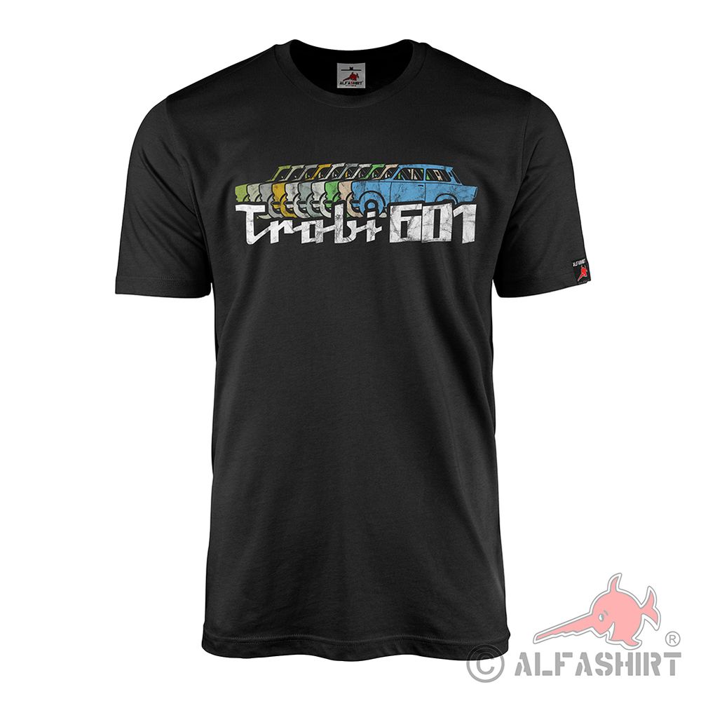 Color Evolution Trabi  Farbpalette Osten Oldtimer Youngtimer T-Shirt #42140