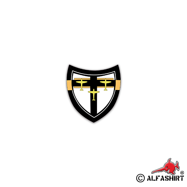 Sticker Rod JG27 Jagdgeschwader Luftwaffe Handorf 7x7cm A2599