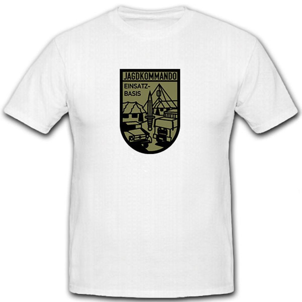 Jagdkommando Einsatzbasis Bundesheer Austria Military Coat of Arms - T Shirt # 11235