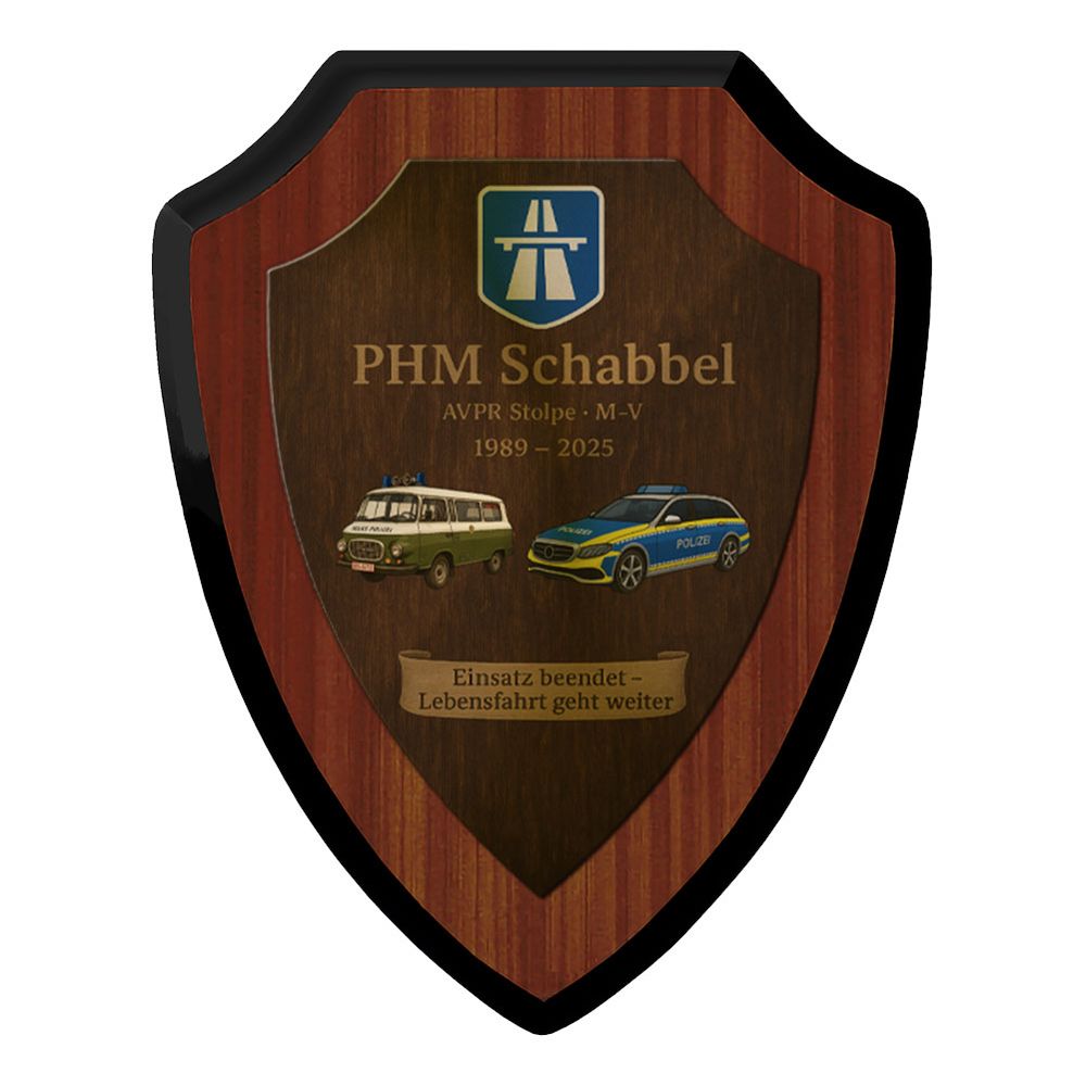 Wappenschild PHM Schabbel #K03647