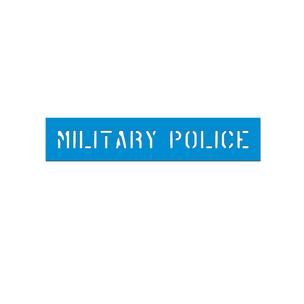 Painting Template Military Police Military Police Feldjäger Spray 40x4cm #A5913