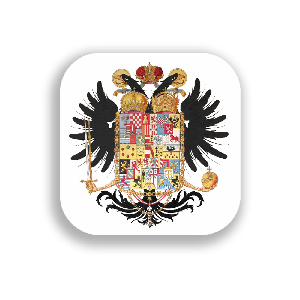 Aufkleber/Sticker Kaiser Joseph 1765 Fürst Josip Habsburg Kaisertum 6x7cm A3214
