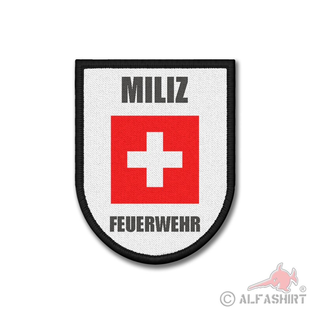 Patch Militia Fire Brigade Switzerland Patch Cantons Protection Rescue 9x7cm # 37251