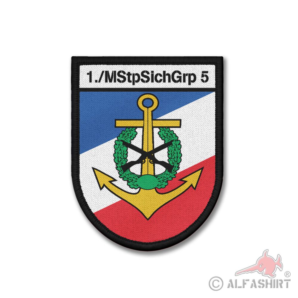 Patch 9x7cm Patch 1 MStpSichGrp Naval Base Security Group 5 #44648
