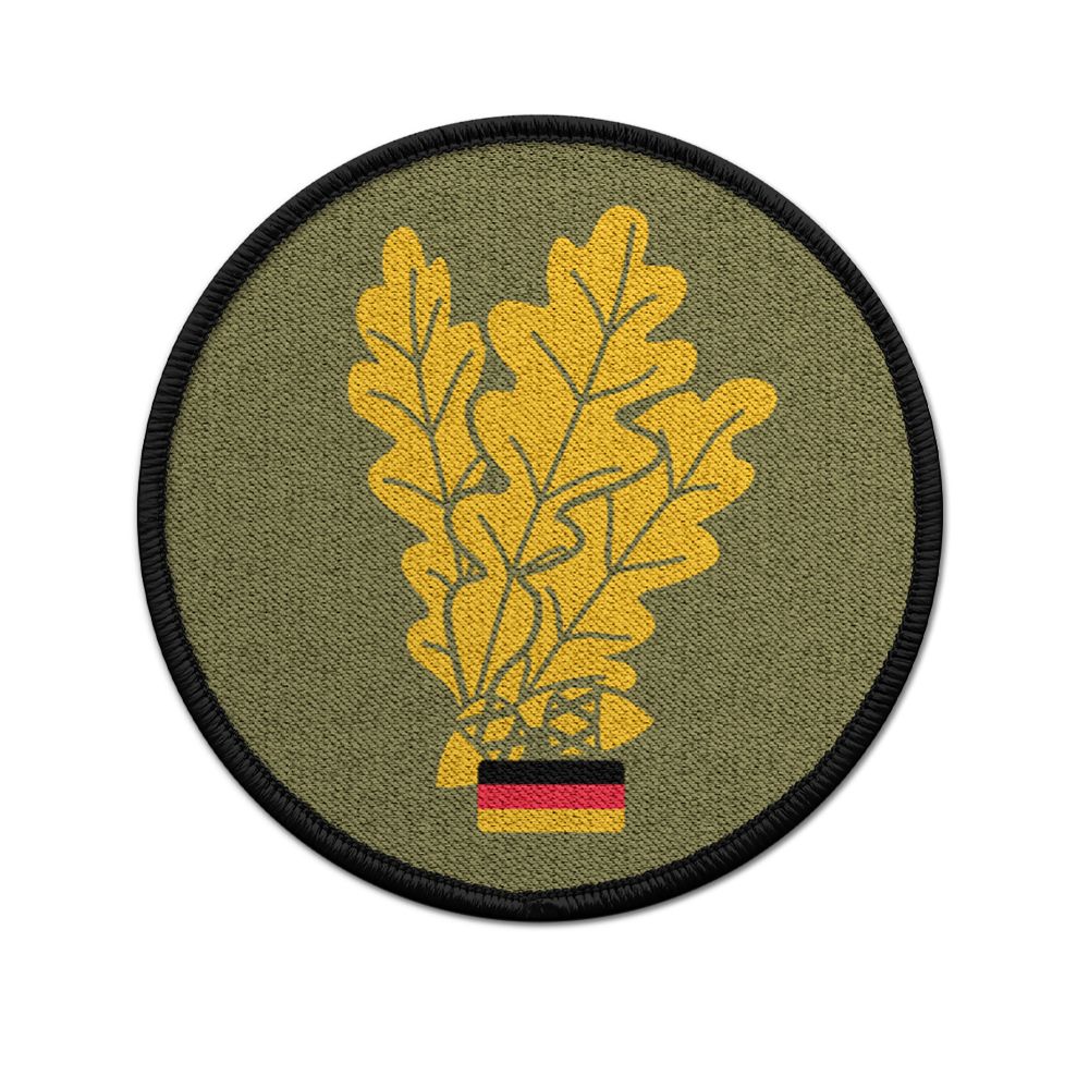 Patch / Aufnäher -Jäger Truppe Bundeswehr Deutschland Eichenblätter #12463