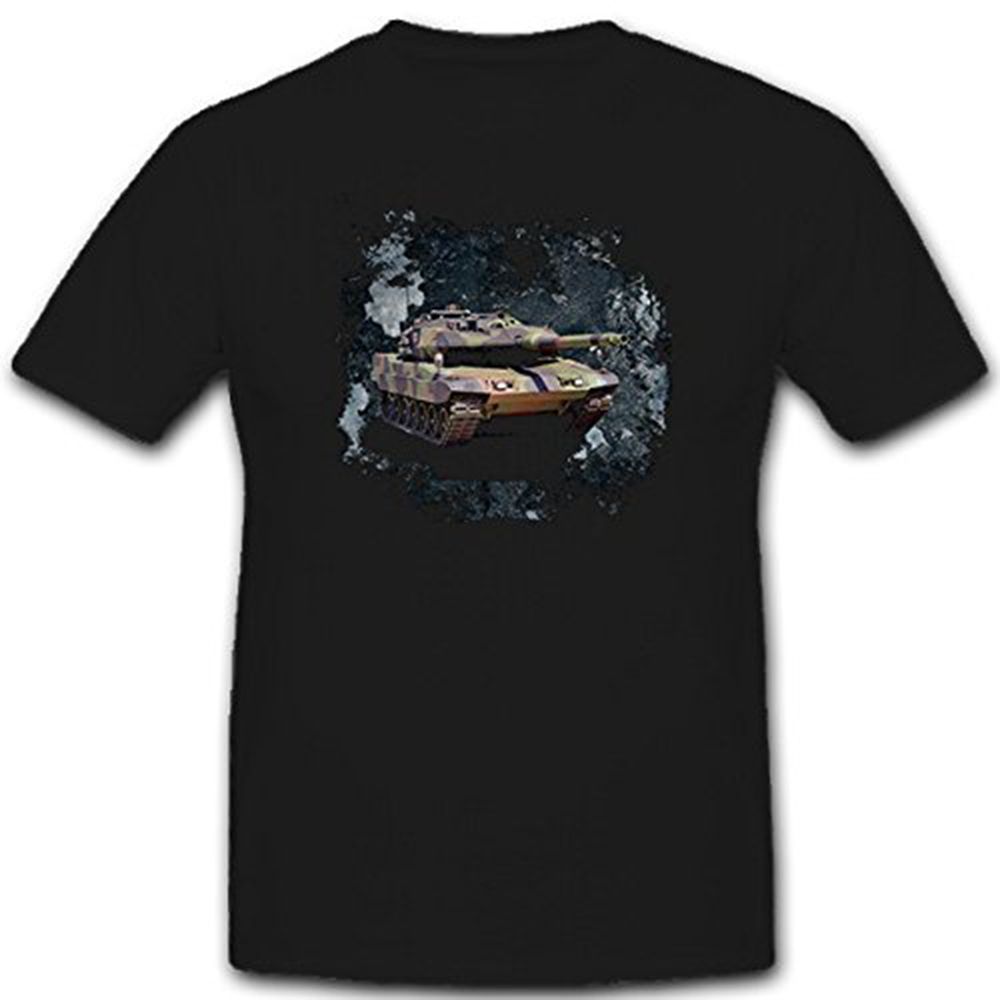 Copytec Leopard Panzer Grunge Bundeswehr Deutschland- T Shirt #8157 