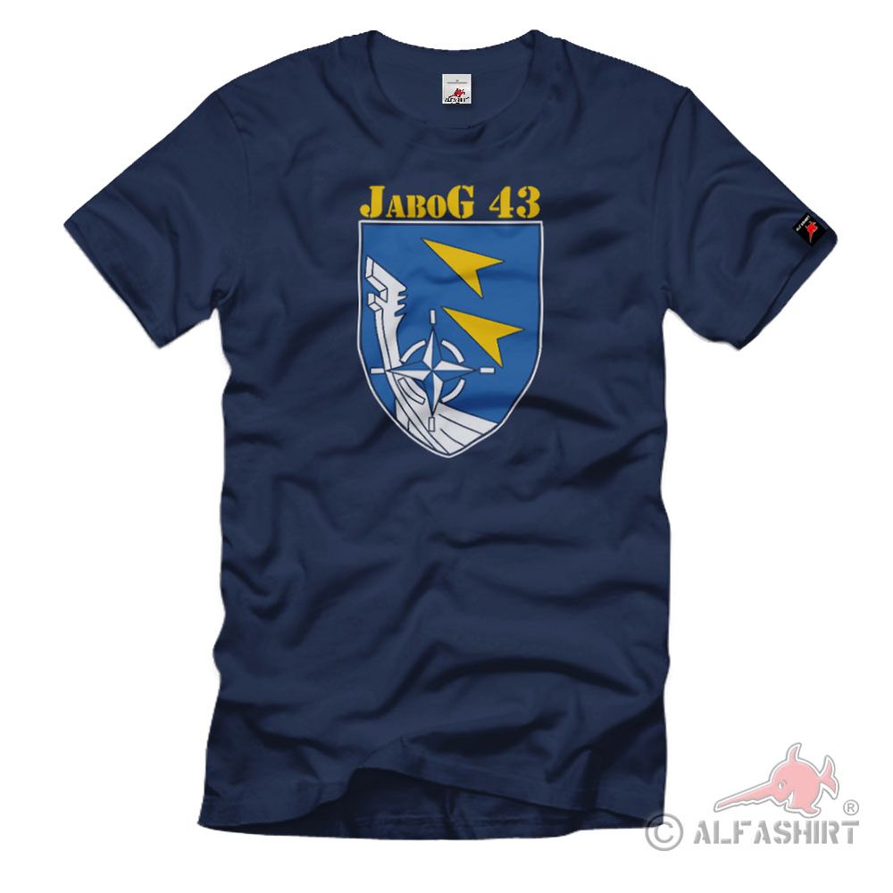 Jabog 43 Bundeswehr Luftwaffe Einheit Wappen Emblem Abzeichen T Shirt #2288