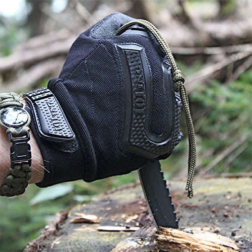 Tactical Insert Gloves Command Black Airsoft Outdoor Survival # 16072