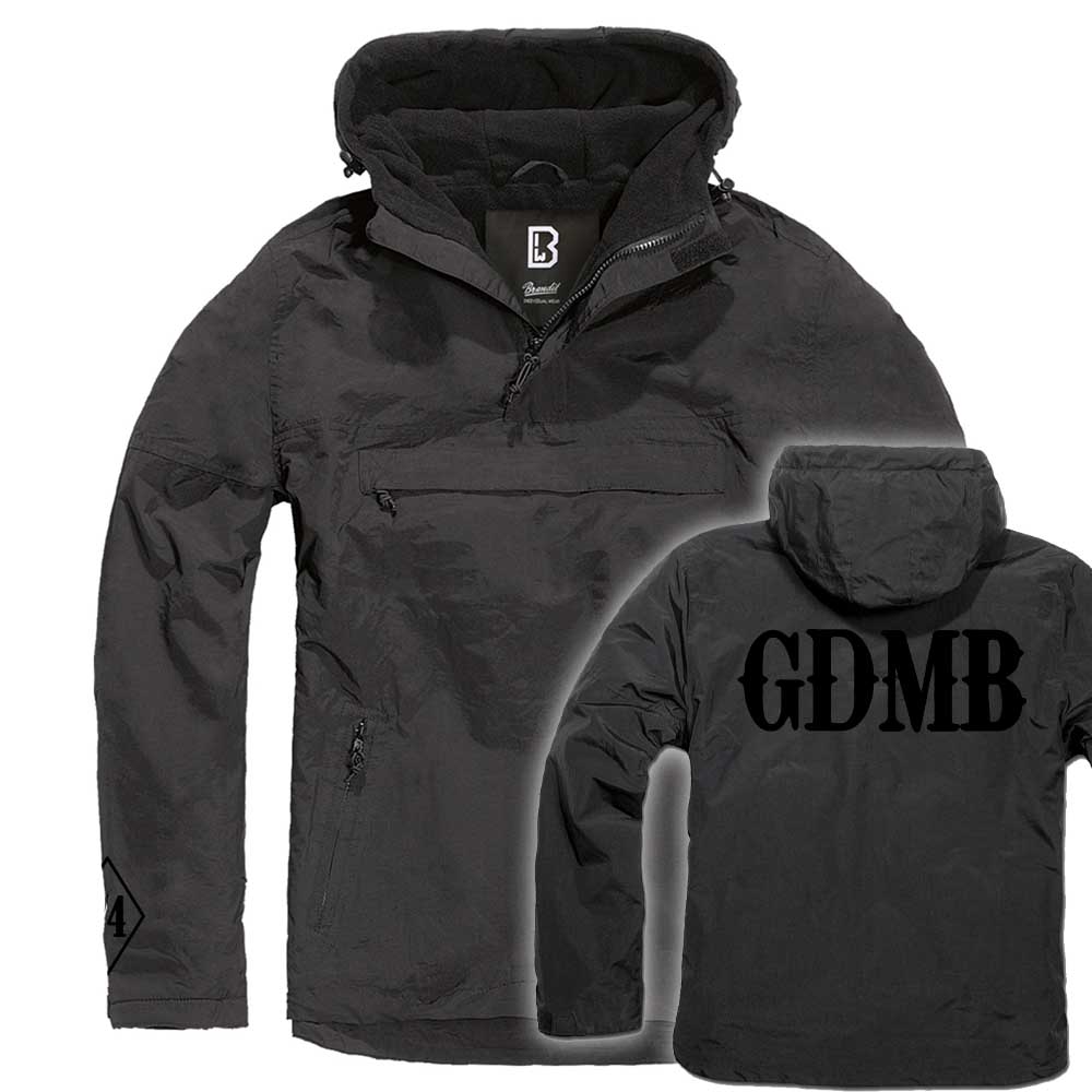 Windbreaker Gestickt Raute Green Devils #K03827