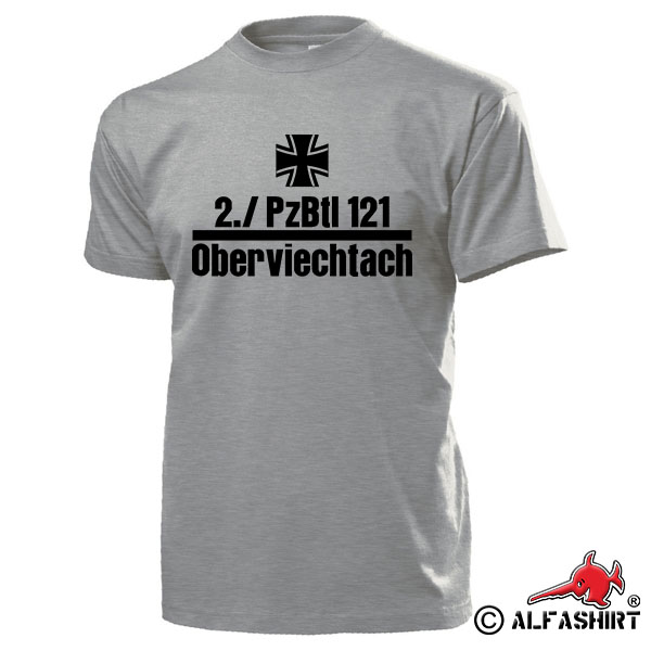 2 PzBtl 121 Obervietach Company Tank Battalion BW Tank T Shirt # 15342