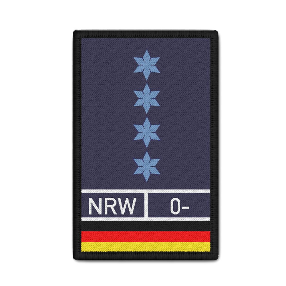 Patch Polizeihauptmeister PHM PHMin  Dienstpatch Polizei 9,8x6cm #30851