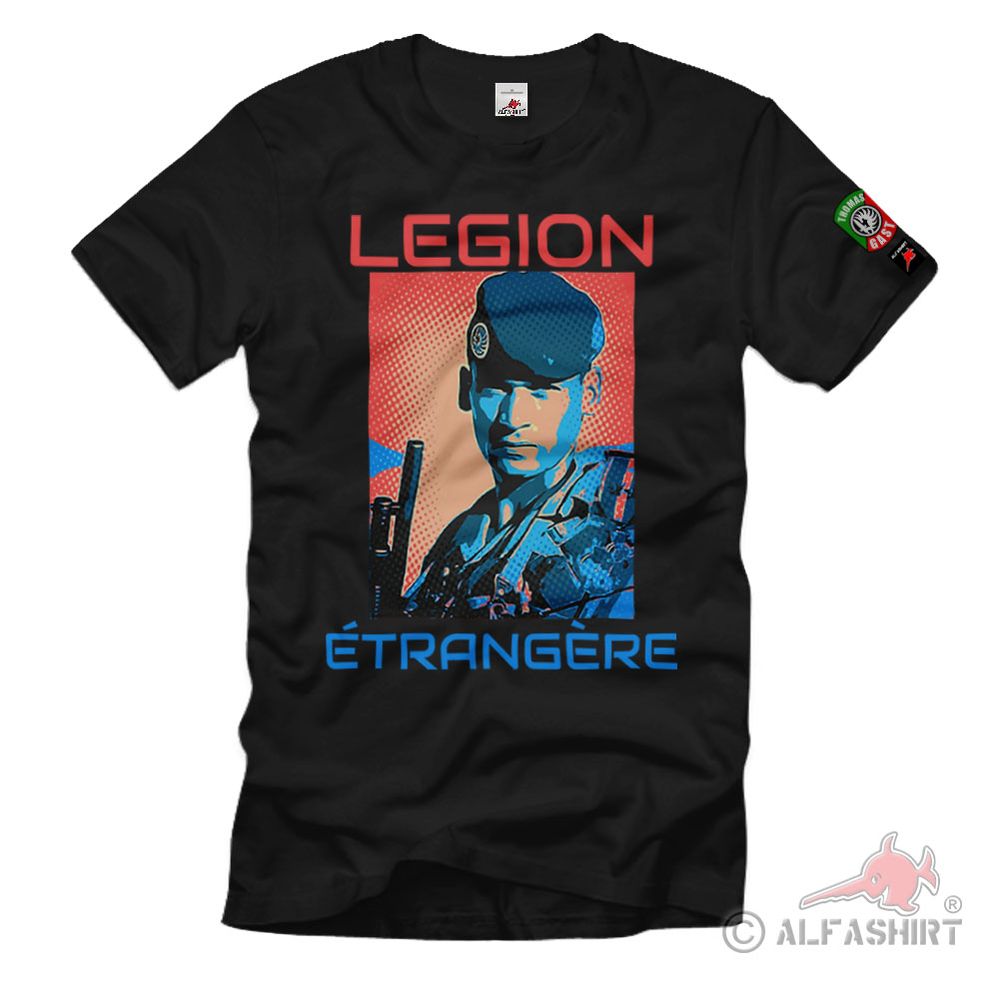 Thomas Gast Fremdenlegionär Légion étrangère Pop Art Fan T-Shirt#36579