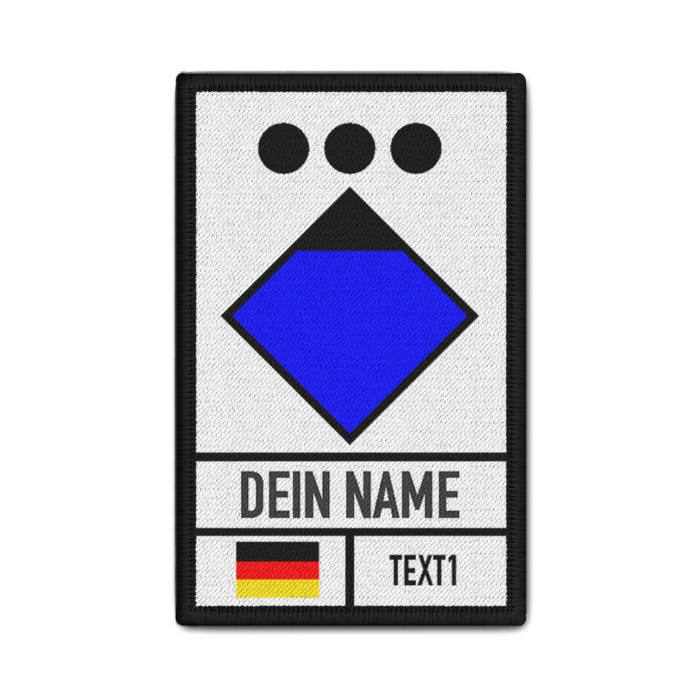Patch Zugführer Sanitätsdienst Betreuungsdienst Wasserrettungsdienst #35617
