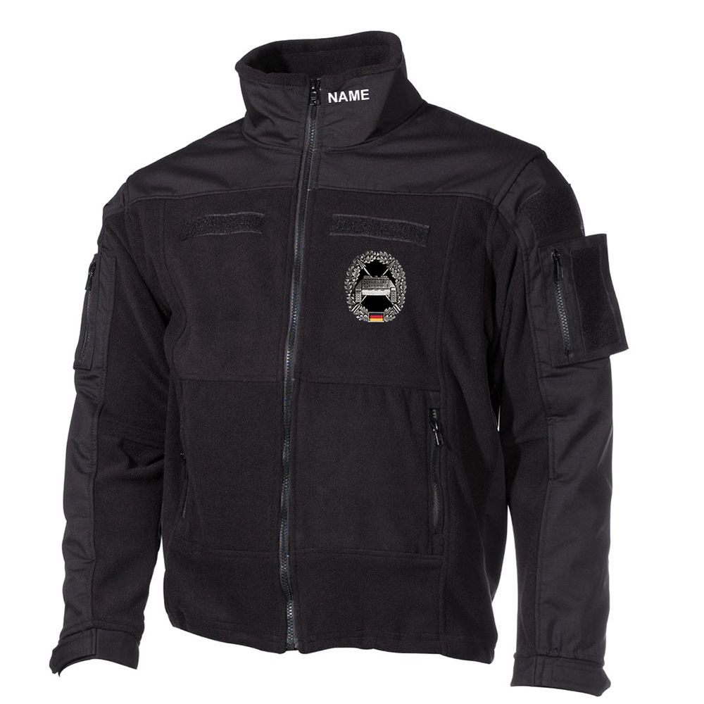 Combat Fleecejacke GESTICKT Panzerjäger Kompanie PzJg Barett-Abzeichen #30495