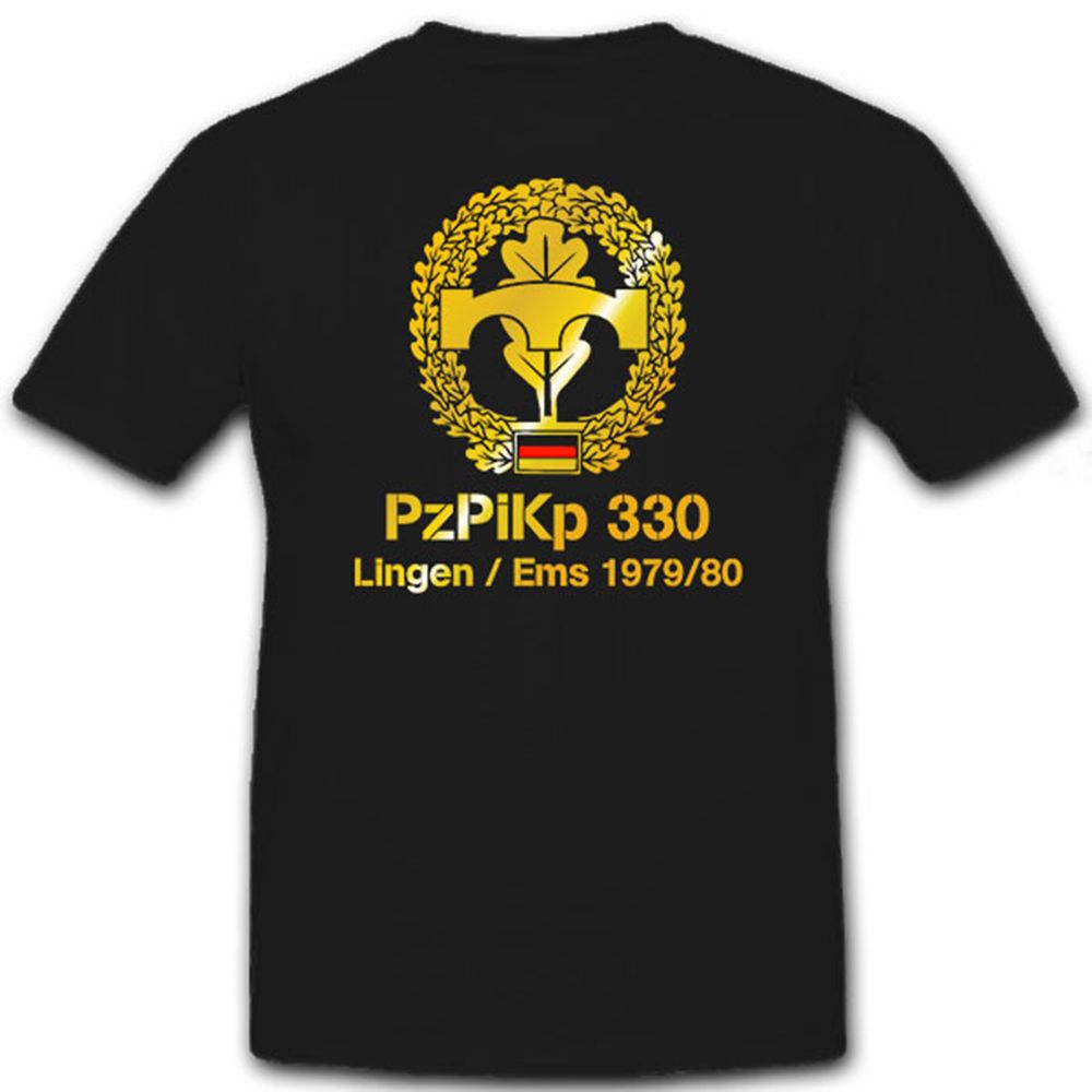 PzPiKp 330 Panzer Pionier Company Lingen Ems 1979-1980 - T Shirt # 12216