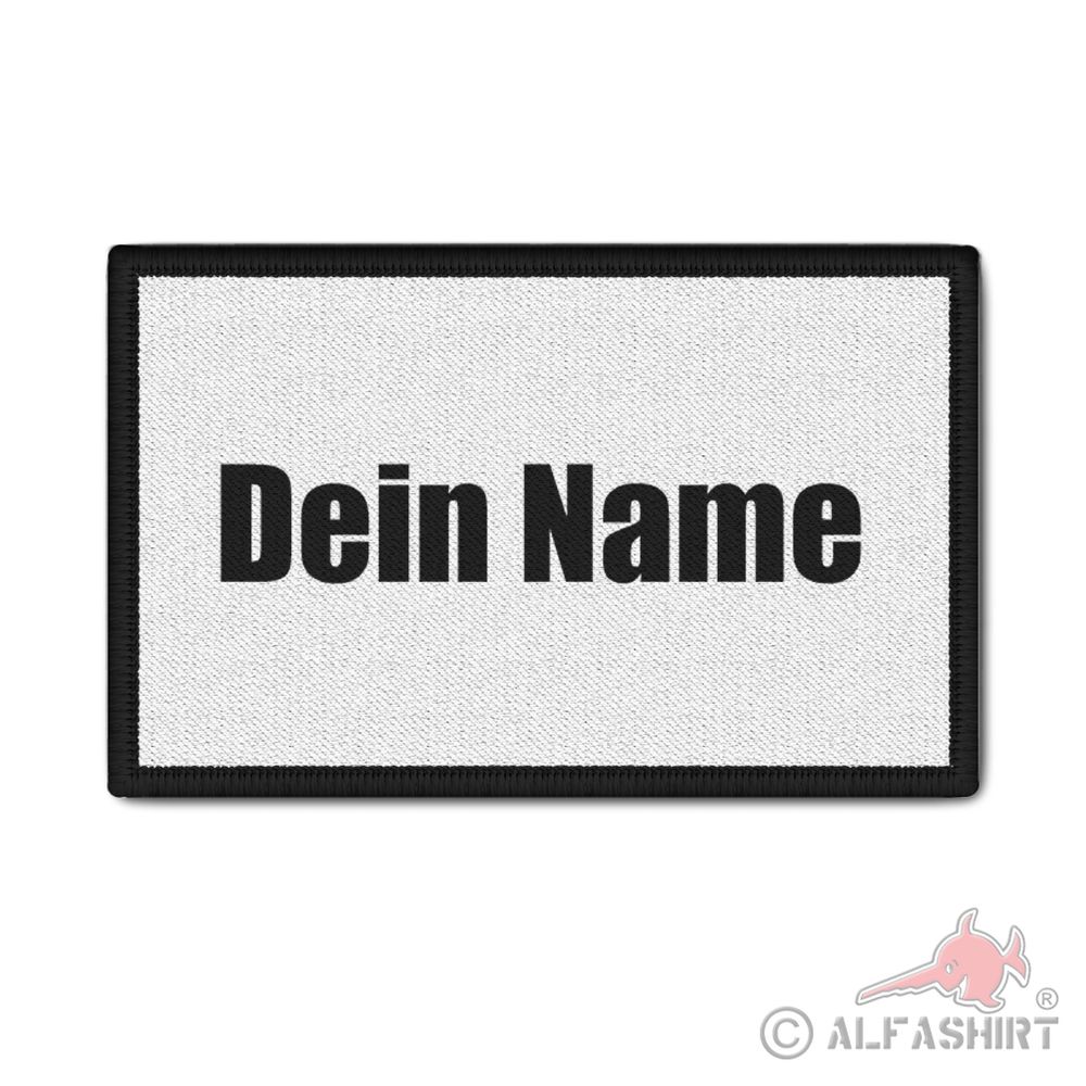 Rankpatch your name personalized desired text gift badge #41263