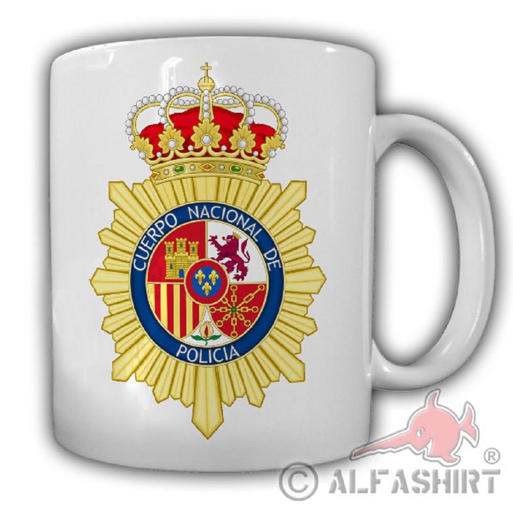 CNP Cuerpo Nacional de Policía Nationales Polizei Spanien Madrid Tasse#20000