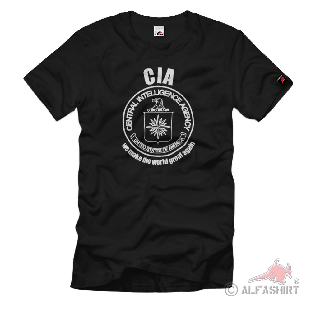 CIA Intelligence Agency USA America T-Shirt # 25674