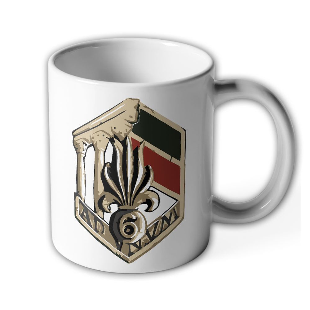 6° régiment étranger d'infanterie Frankreich Fremdenlegion - Tasse #11835