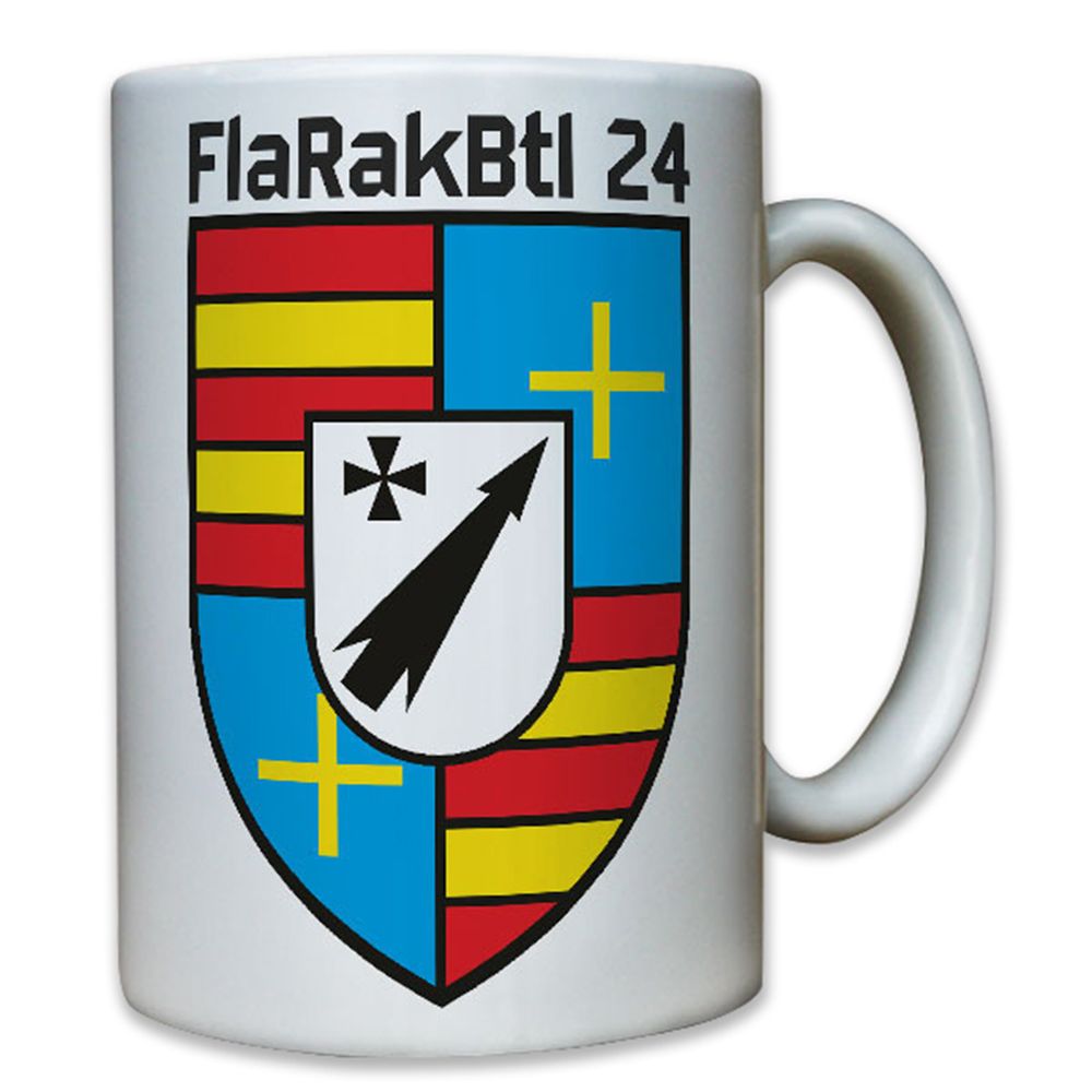 FlaRakBtl 24 Flugabwehrraketengruppe Bataillon Bundeswehr Bw - Tasse #8255