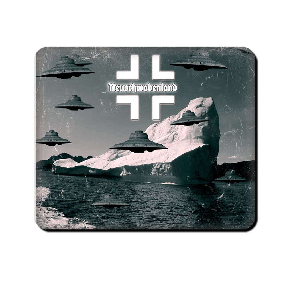 Haunebu Mauspad Computer PC Antarktis Neuschwabenland Flug #34483
