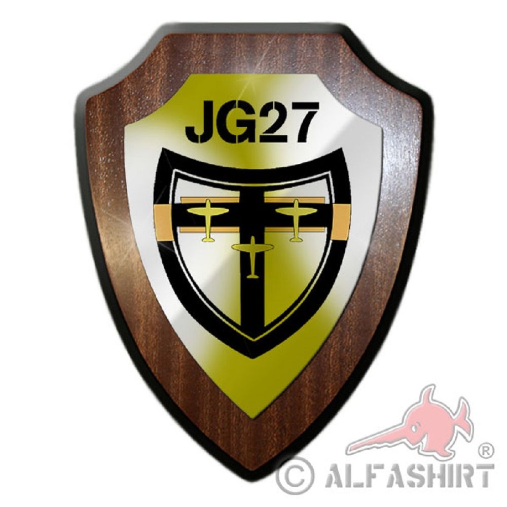 Stab Jg27 Jagdgeschwader Luftwaffe Einheit Handorf Wappenschild #19988