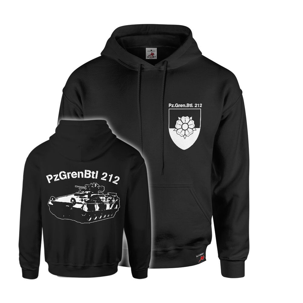 Hoodie PzGrenBtl 212 Spz Marder Schützenpanzer Panzergrenadierbataillon #13177
