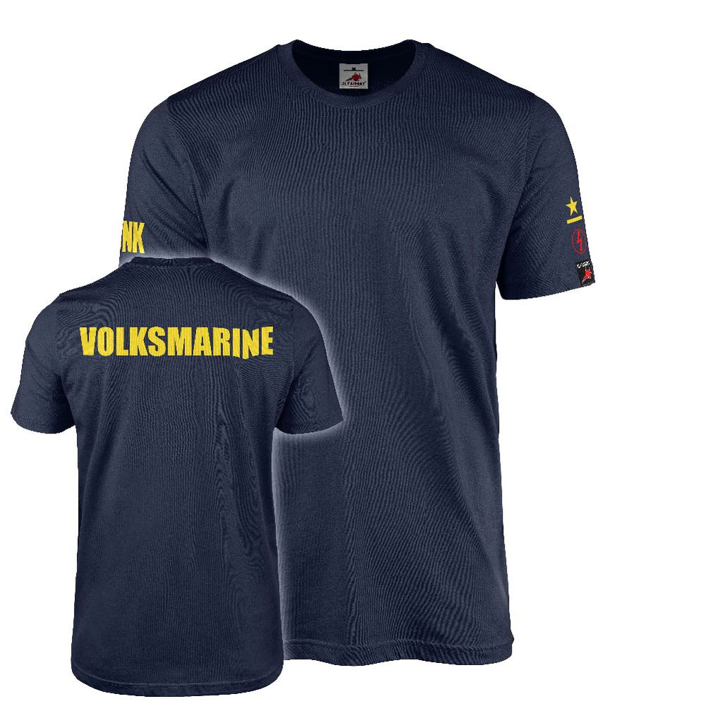 T-Shirt Volksmarine Obermatrose Funk Marine NVA DDR Abzeichen #44847