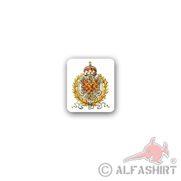 Aufkleber/Sticker Markgrafschaft Mähren Tschechien Ströhl Brünn 6x7cm A3210