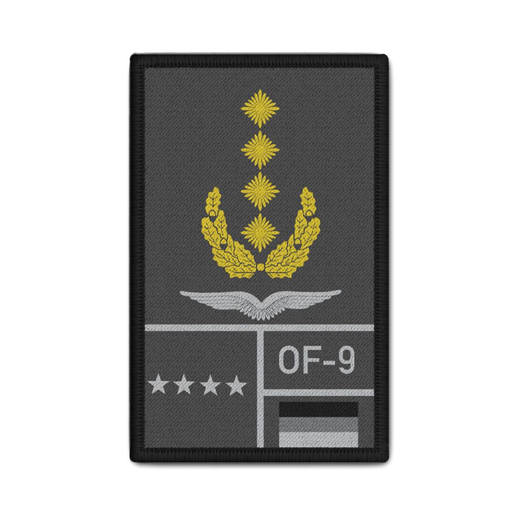 Rank Patch Bundeswehr Heer Luftwaffe Marine Grau #BW-Patch