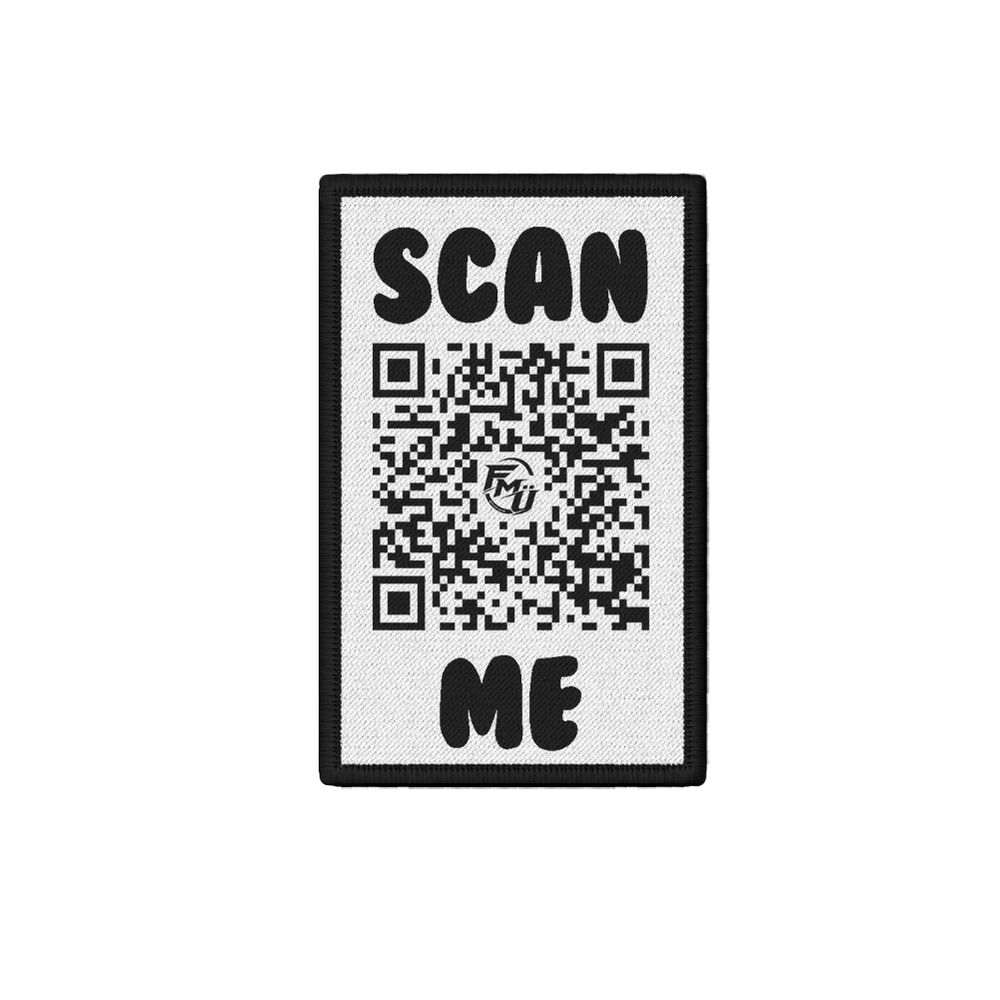 Patch fitmituemit 7,5 x 4,5cm QR-Code #K04475