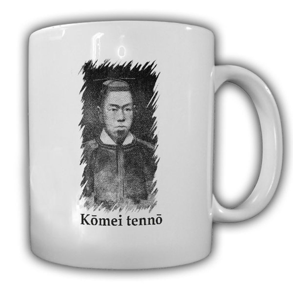 Kōmei tennō Kaiser Japan Japanisch 孝明天皇 Osahito 統仁 Hiro-no-miya Tasse #16704