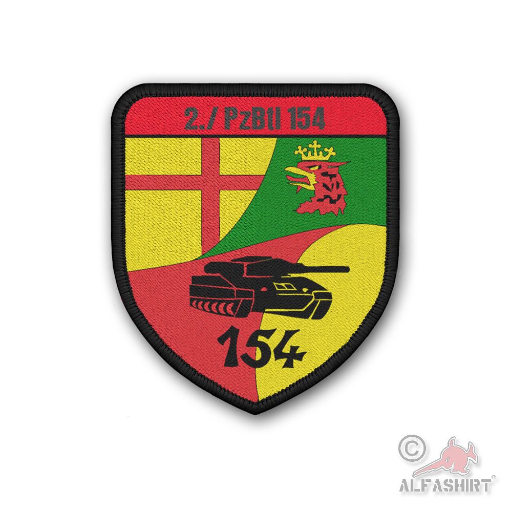 Patch 2nd Company Panzer Battalion 154 Panzer Battalion Armored Troops Crest #46216