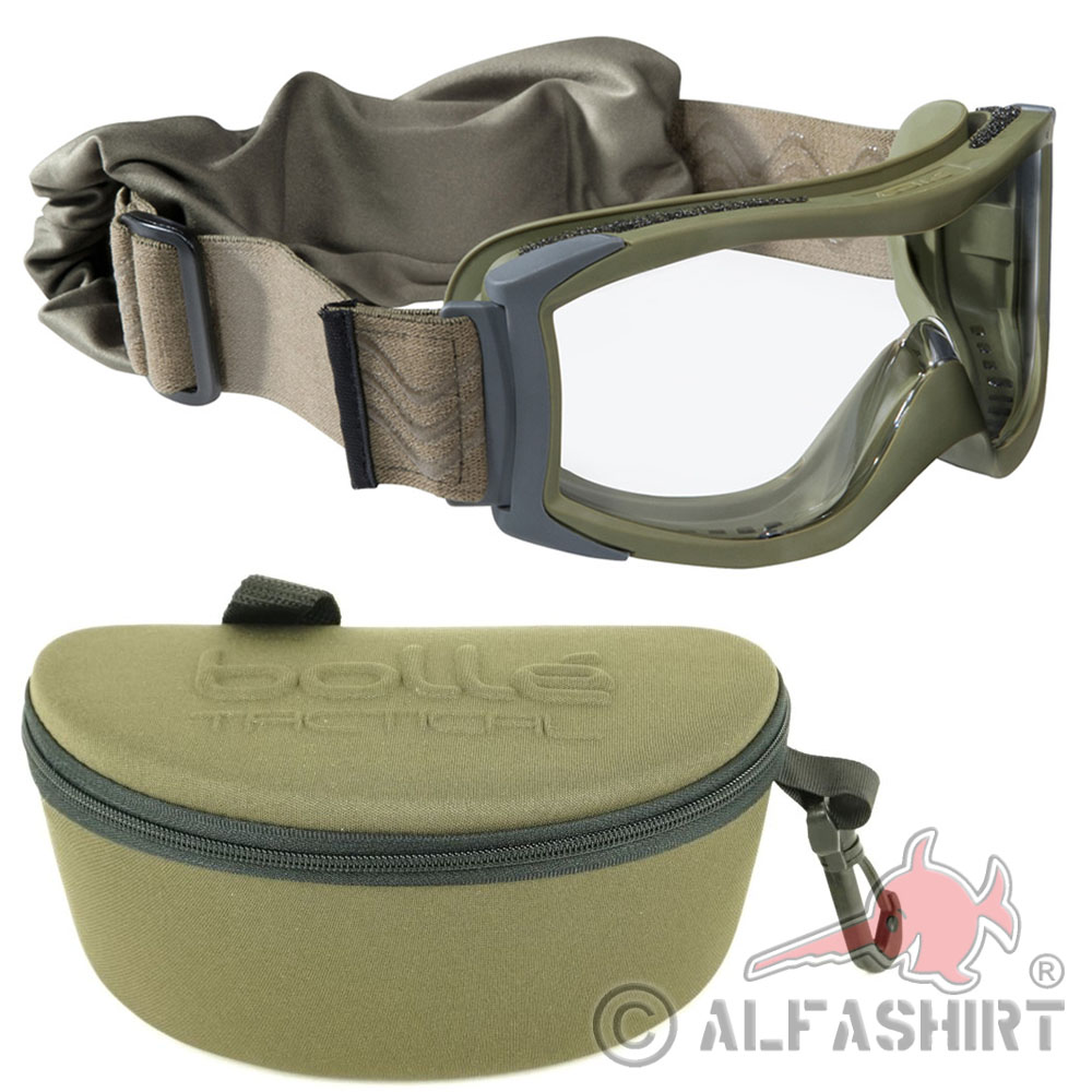Bollé X1000 Tactical Schutzbrille Brille Bundeswehr Helm KSK SEK GSG9 #37364