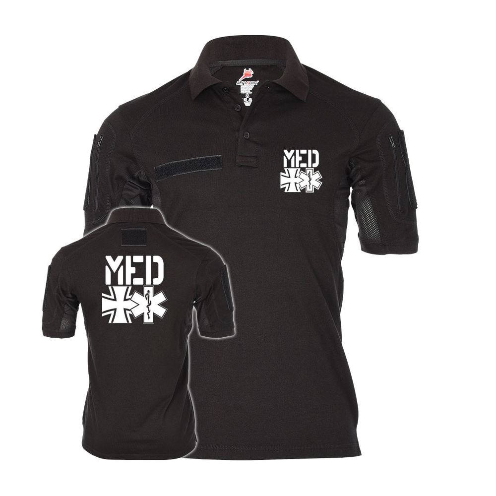 Tactical Polo MED Medic Medical Sani Emergency Doctor Paramedic Tactical Bundeswehr #46681