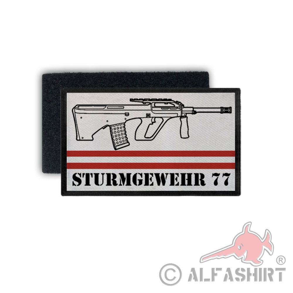 Patch Sturmgewehr 77 StG Sportschütze Österreich Bundesheer 7,5 x 4,5#31772