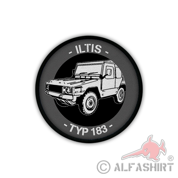 ILTIS Typ 183 Diesel Benziner BW Militärfahrzeug Oldtimer Patch Aufnäher #17989