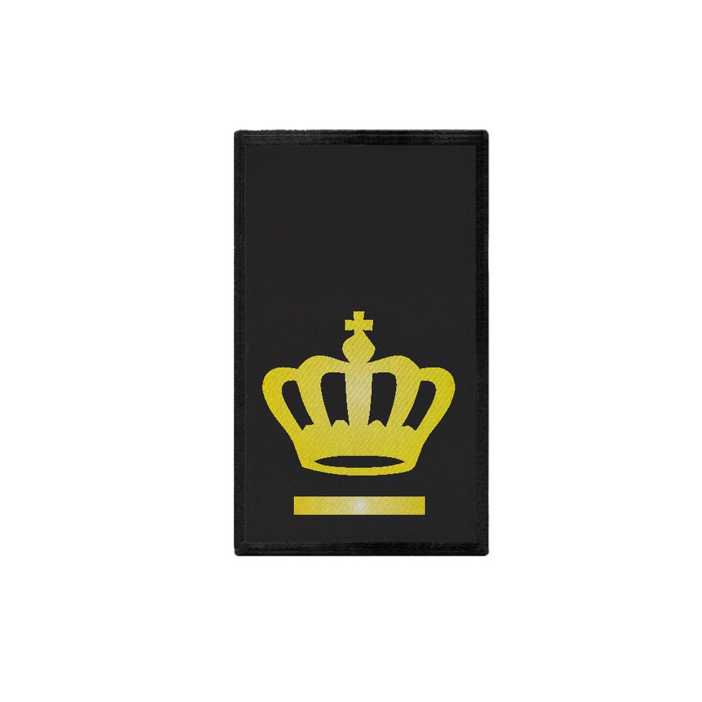 Rank Patch Politie Hoofdinspecteur Basisream Teamchef Dienst 9,8x6cm#33666