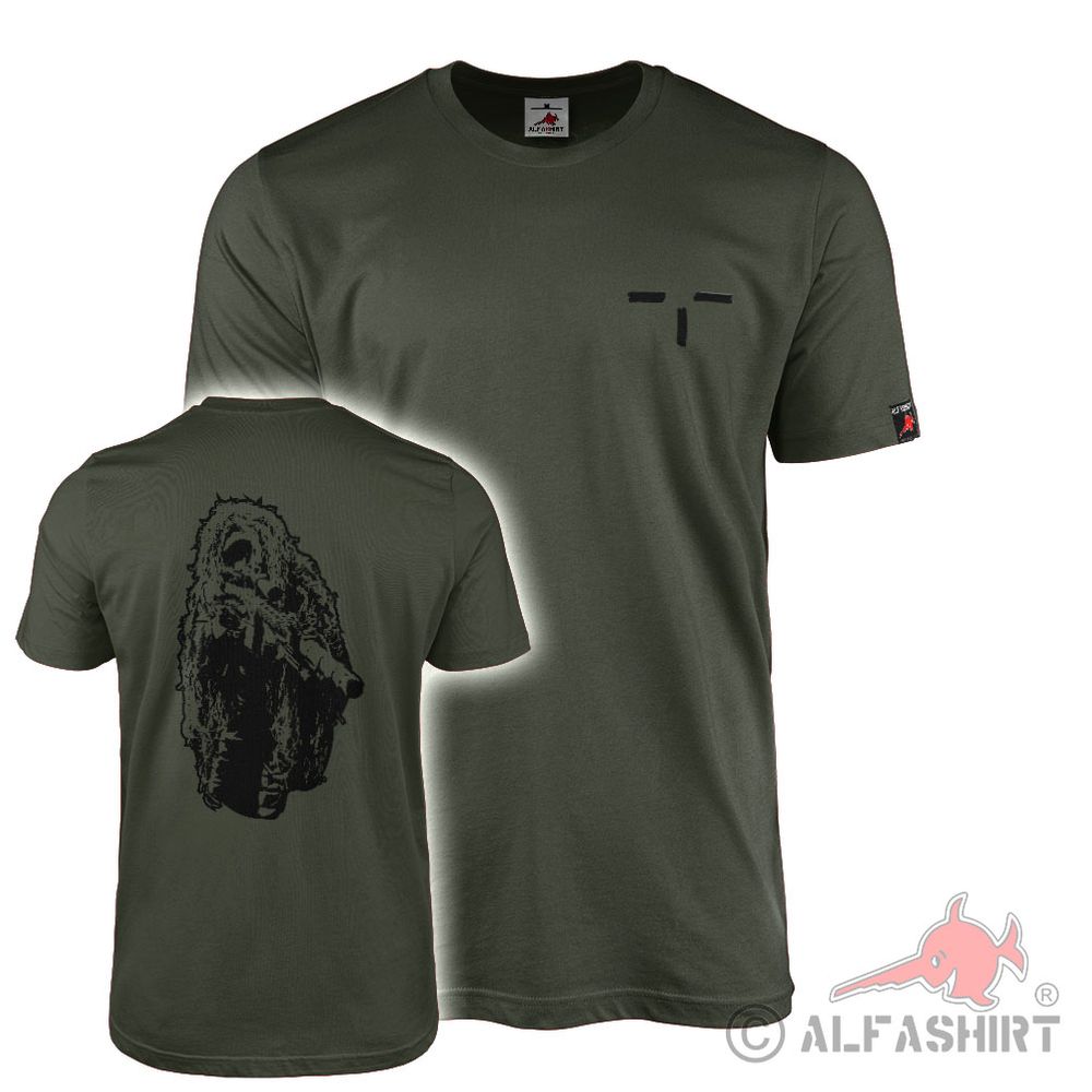 T-Shirt Sniper Precision Shooter Camouflage Camouflage Suit DMR Shooter KSK#42549