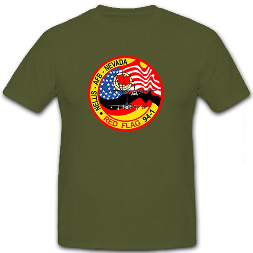 Red Flag 94-1 Nellis AFB Nevada USA Amerika Militär Abzeichen - T Shirt #8638