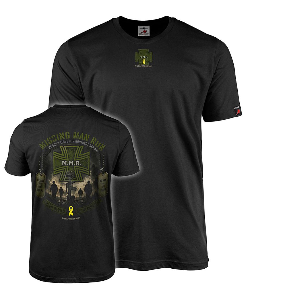 T-Shirt Green Devils Unforgotten MMR 2026 Missing MAN RUN #47583