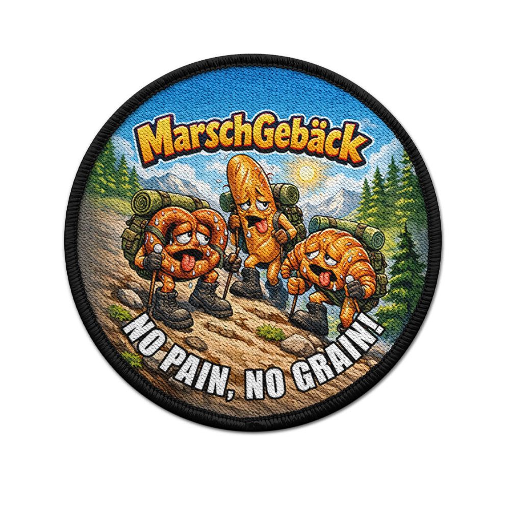 Patch 9cm Marsch Gebäck #47493