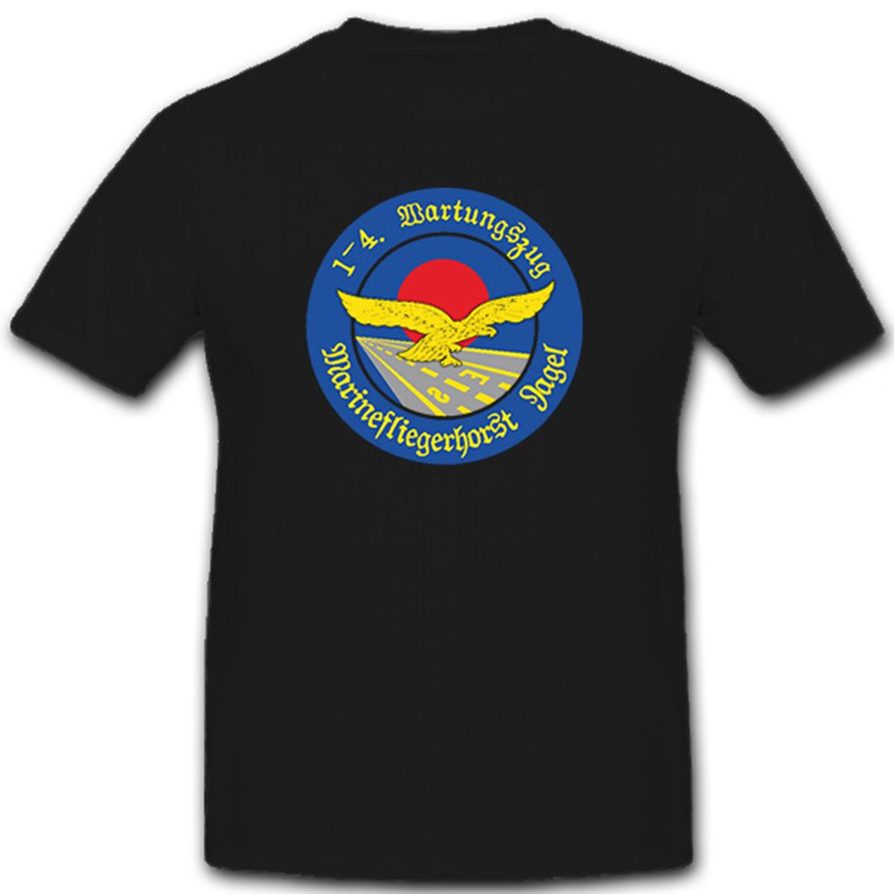 Marinefliegerhorst Jagel, 12 3 4 Wartungszug Mfg I Bundeswehr - T Shirt #7457