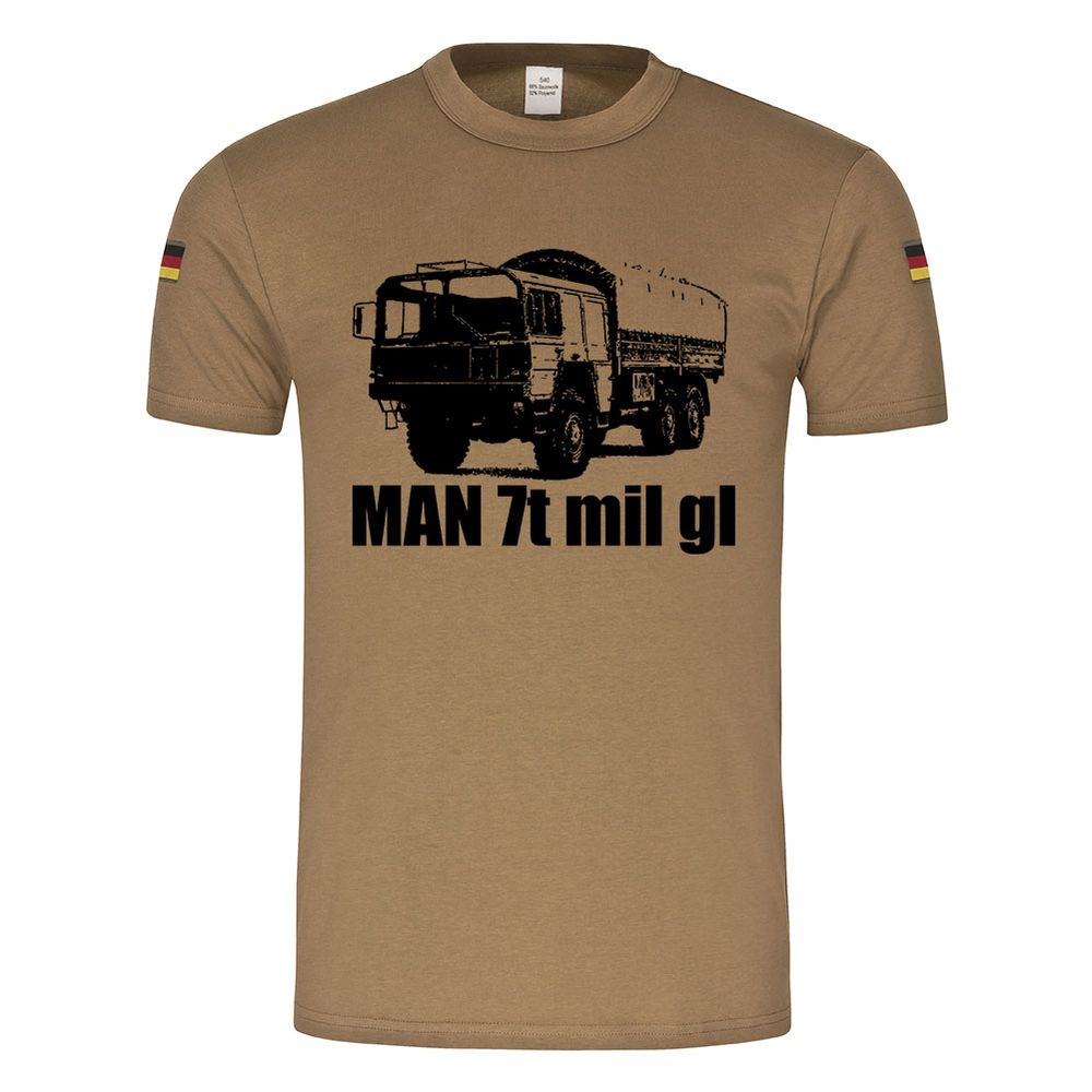 BW Tropen MAN 7t mil gl LKW Bundeswehr Kat 7 Tonner LogBtl Kraftfahrer #24050