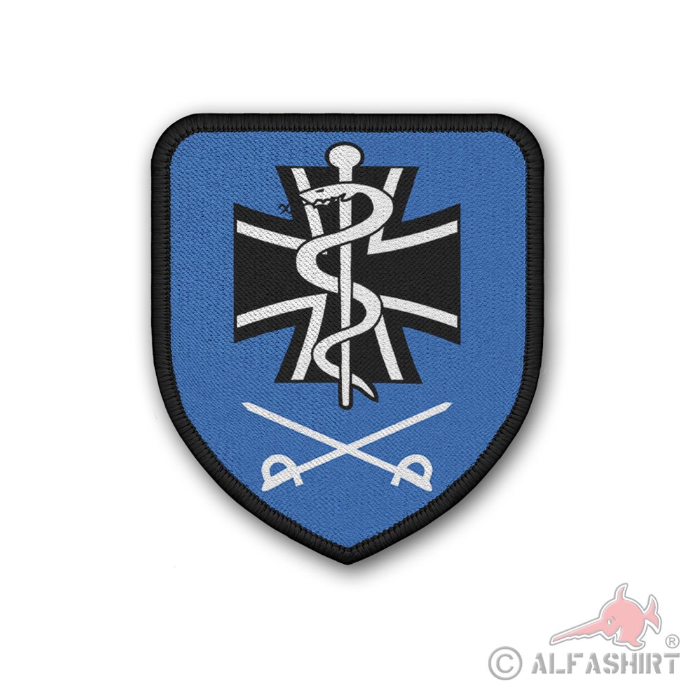 Patch Sanitätsdienst des Heeres Wappenform Sanitäter BW Bundeswehr #41262