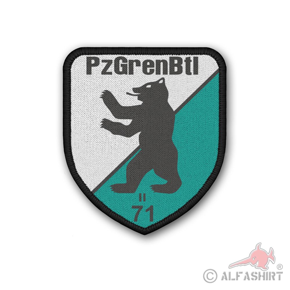 PzGrenBtl 71 Panzergrenadier-Bataillon Cruxhaven Bundeswehr Patch # 38722