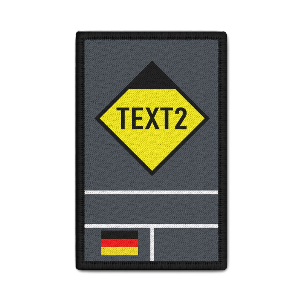 Patch Taktisches Zeichen Feuerwehr Rettungswache Dienst Leitstelle #41080